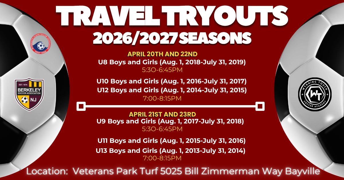 Travel Tryouts 2026-2027 Seasons